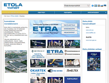 Tablet Screenshot of etola.fi